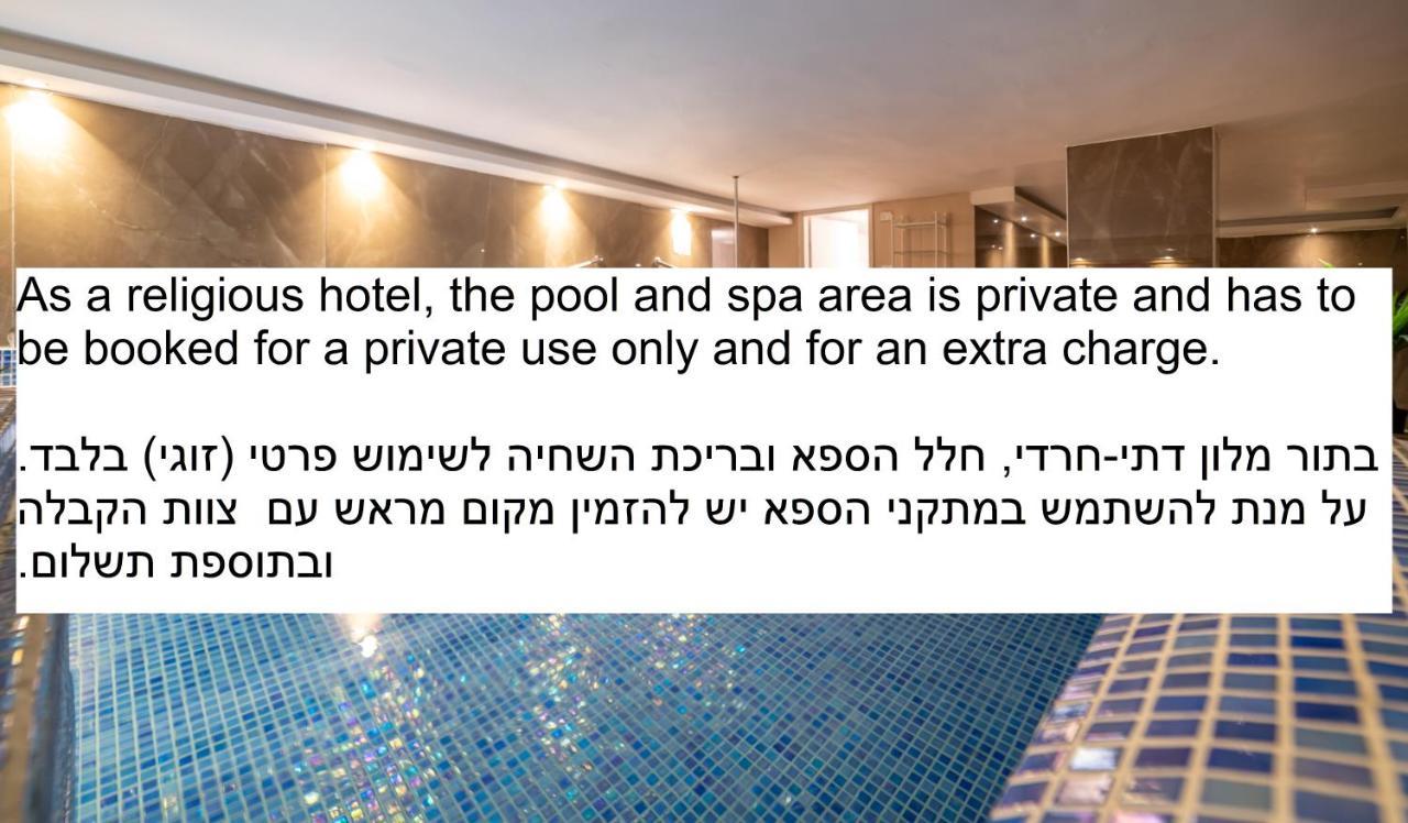 Litov Hotel - A Religious Boutique Hotel Jerusalem Eksteriør billede